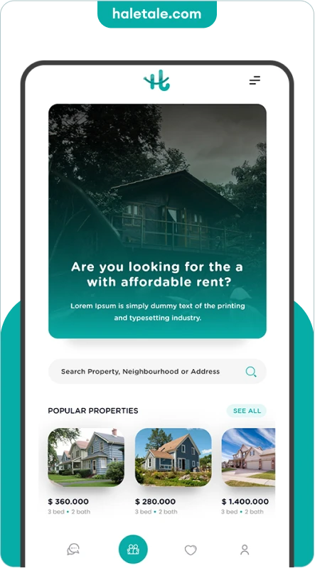 Haletale case study interface design