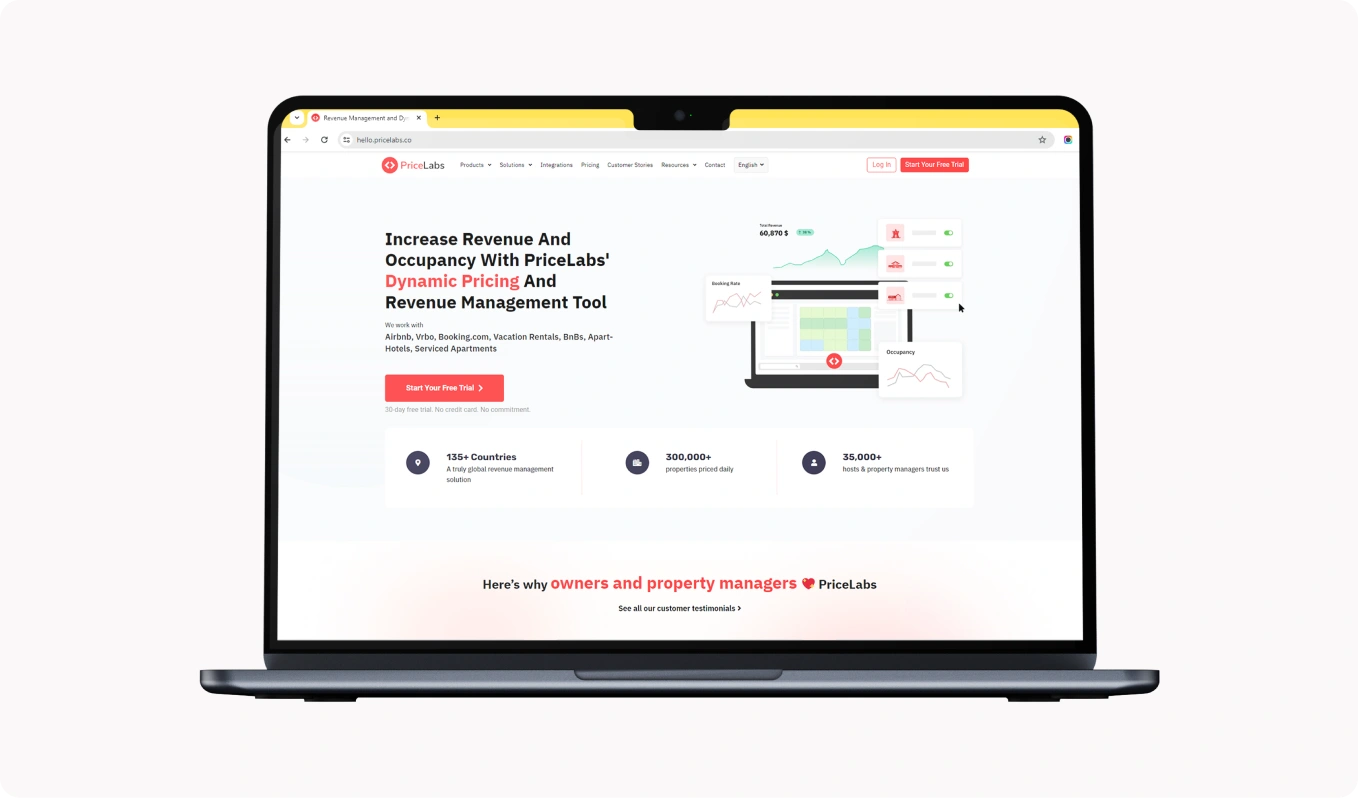 PriceLabs data visualization