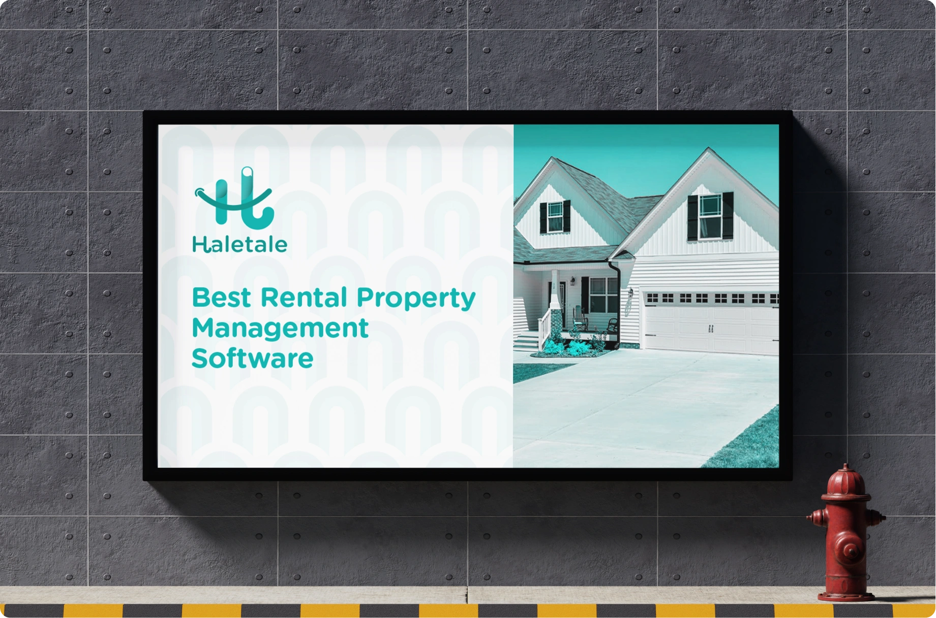 Haletale billboard mockup